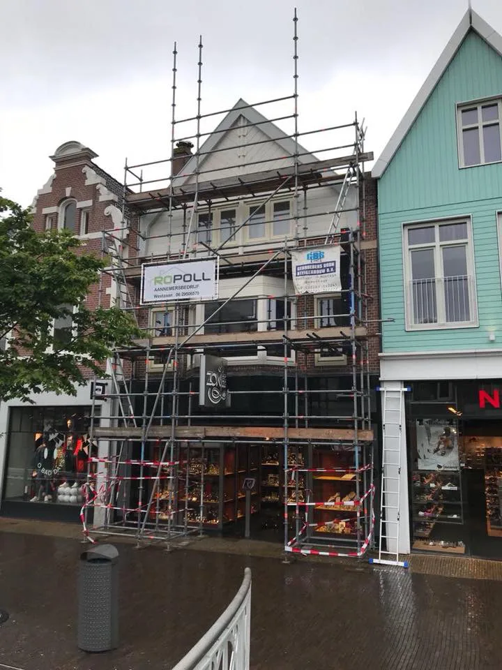 Vernieuwing gevel juwelier Zonjee Zaandam, foto 2